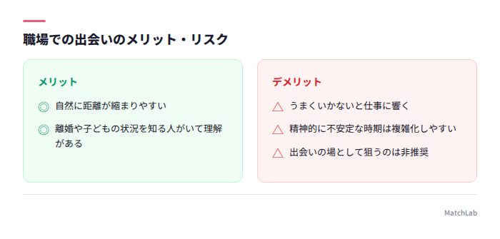 職場恋愛のメリットとリスク
