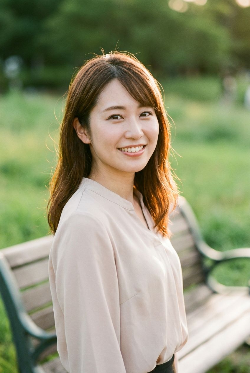 女性の好印象なプロフィール写真例