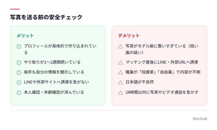 安全な相手・危険な相手の見分け方