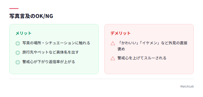写真言及のOKとNG
