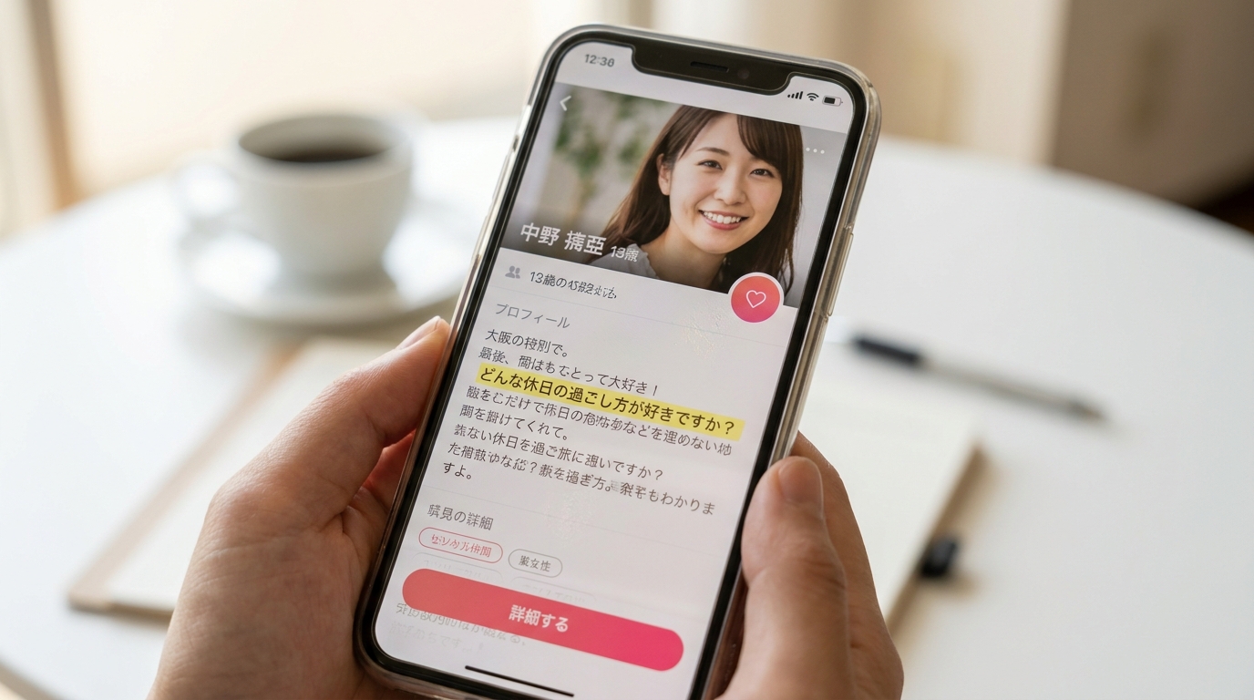 問いかけフレーズのハイライト例
