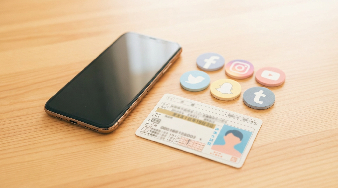 登録に必要な持ち物一覧