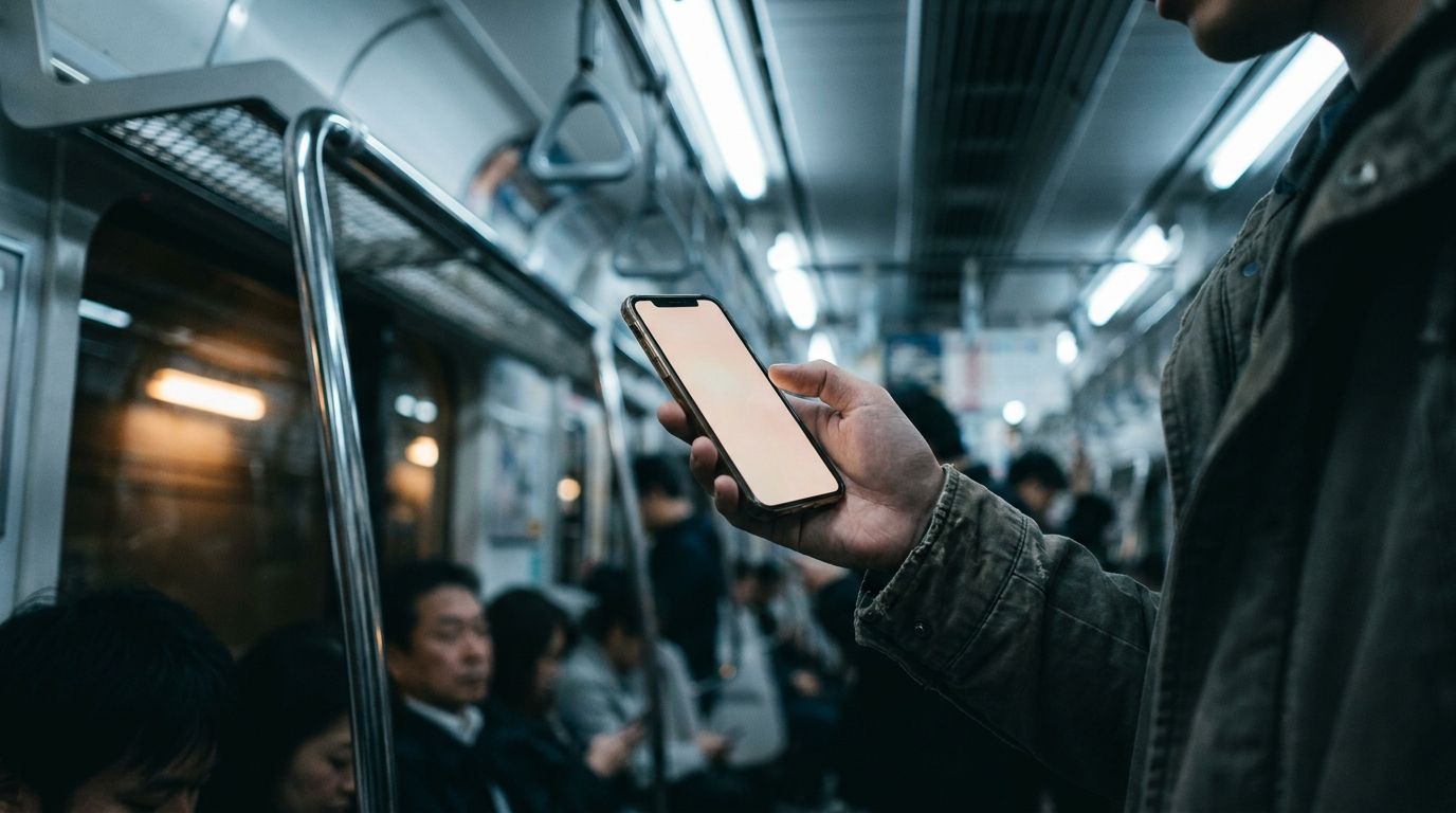 通信環境で表示がずれる状況