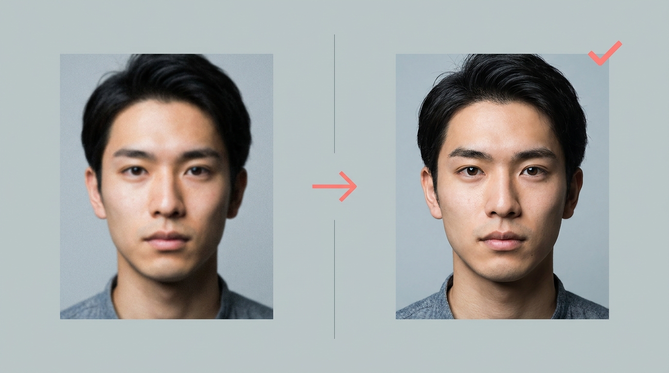 Reminiによる画質向上の前後比較