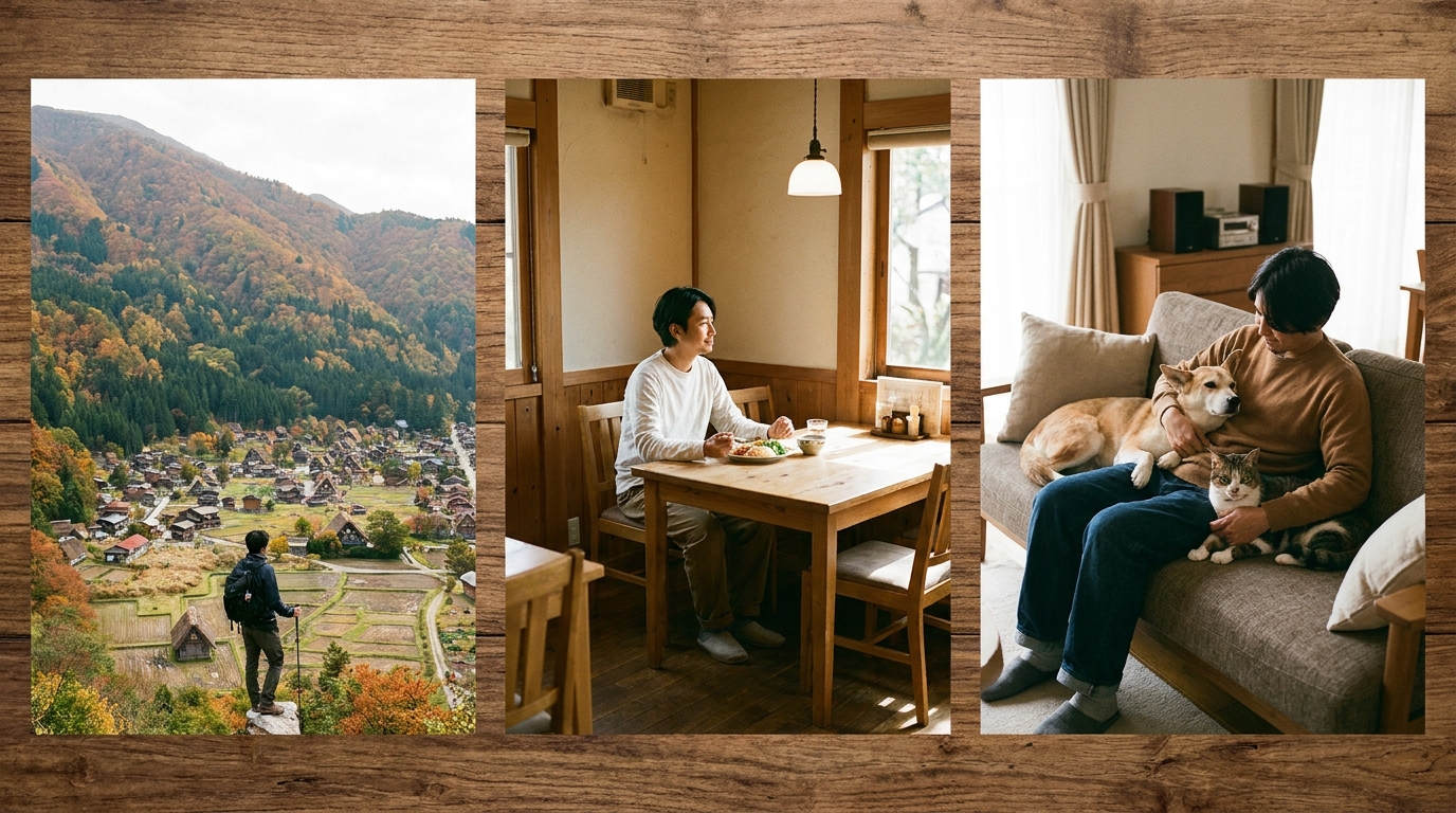 サブ写真3枚構成の例